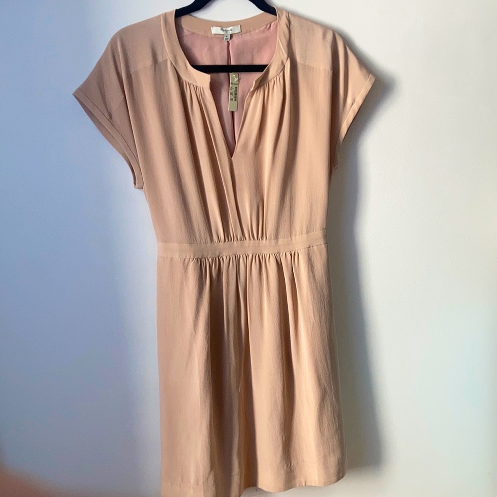 NWT Madewell Silk Moonset Dress SIZE 0